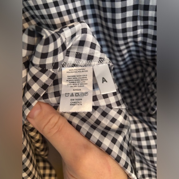Ann Taylor checkered top - Picture 4 of 5